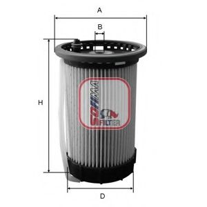 S 6032 NE filtru combustibil SOFIMA 