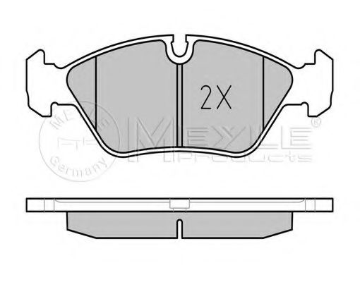 set placute frana,frana disc 2