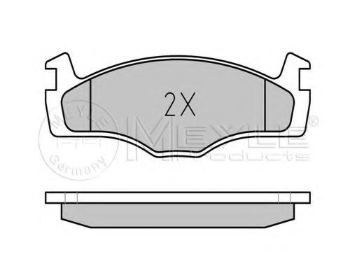 set placute frana,frana disc 2