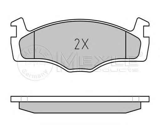 set placute frana,frana disc 2