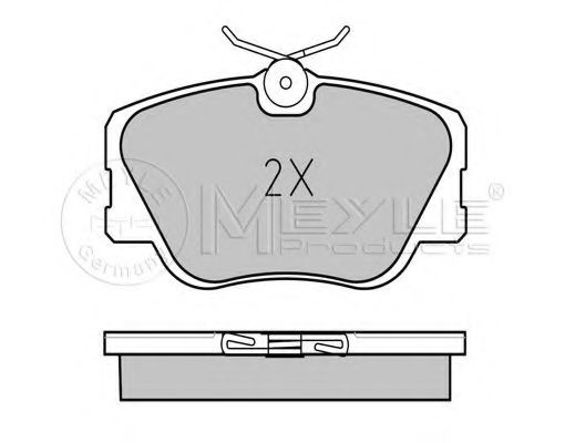 set placute frana,frana disc 2