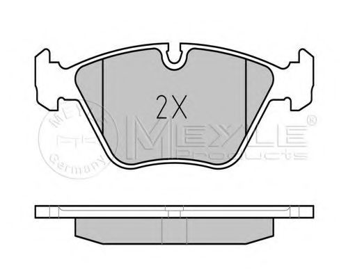 set placute frana,frana disc 2