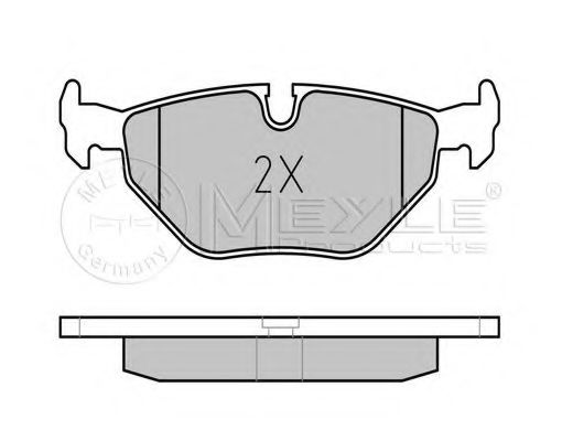 set placute frana,frana disc 2