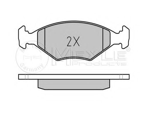 set placute frana,frana disc 2