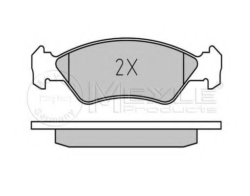 set placute frana,frana disc 2