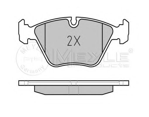 set placute frana,frana disc 2
