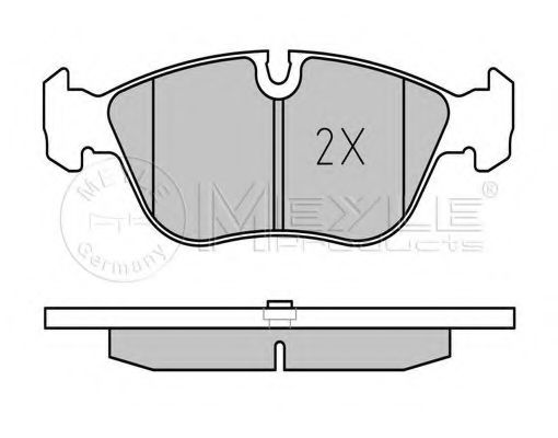 set placute frana,frana disc 2
