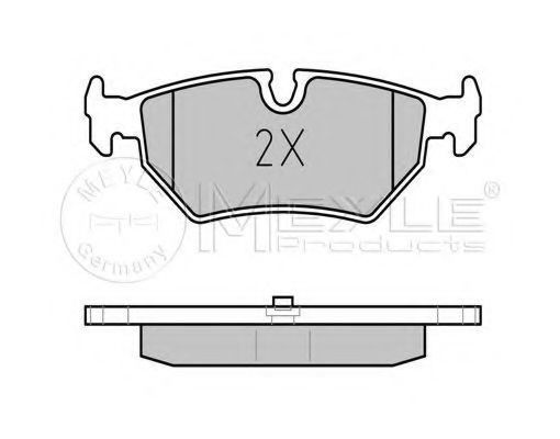 set placute frana,frana disc 2