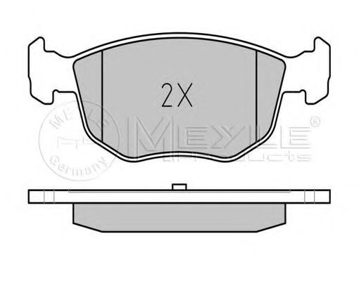 set placute frana,frana disc 2