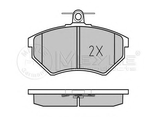 set placute frana,frana disc 2
