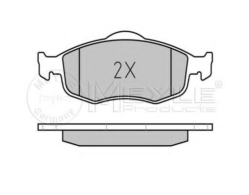 set placute frana,frana disc 2
