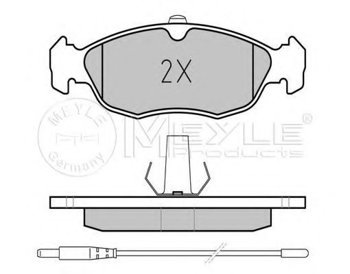 set placute frana,frana disc 2