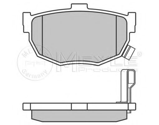 set placute frana,frana disc 3