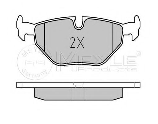 set placute frana,frana disc 2