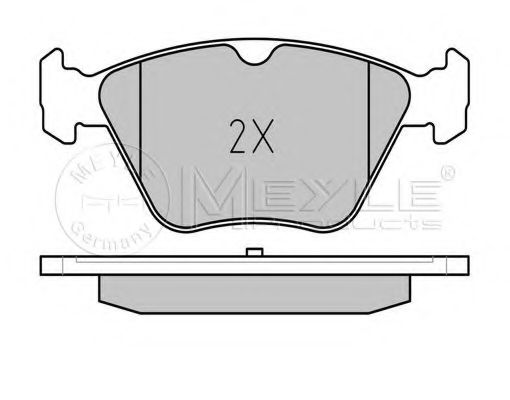 set placute frana,frana disc 2