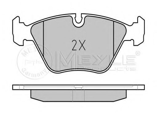 set placute frana,frana disc 2