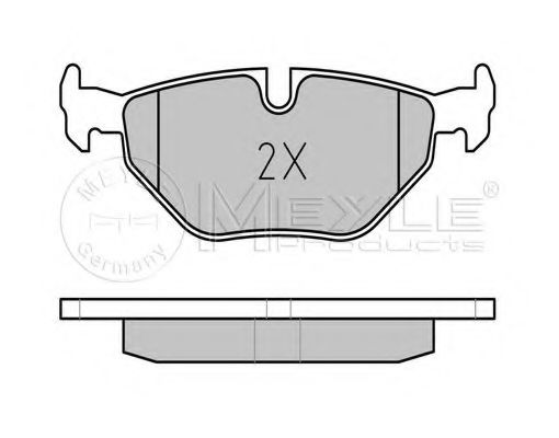 set placute frana,frana disc 2