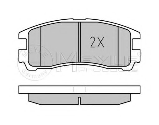 set placute frana,frana disc 2