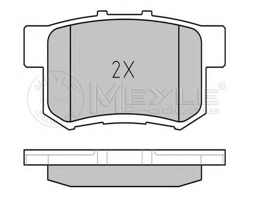 set placute frana,frana disc 2