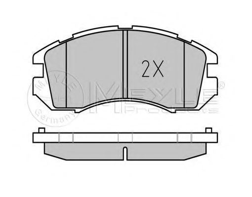 set placute frana,frana disc 2