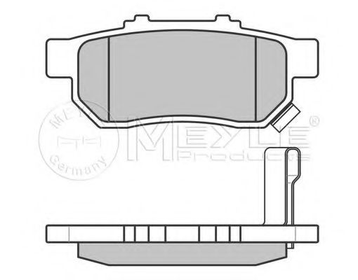 set placute frana,frana disc 3