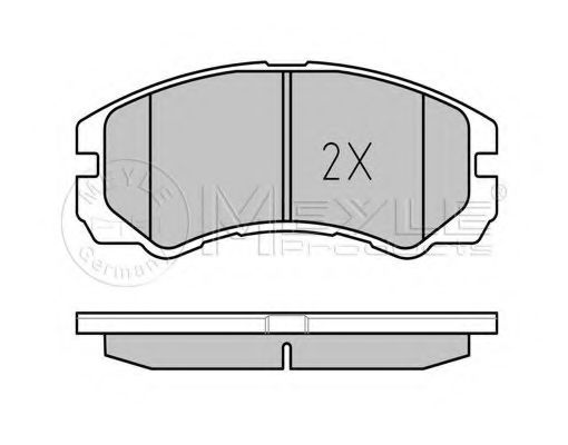 set placute frana,frana disc 2