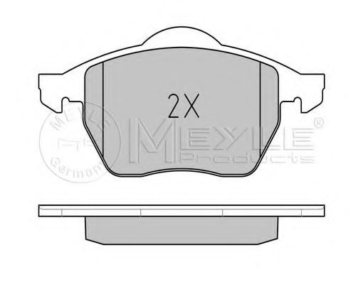 set placute frana,frana disc 2