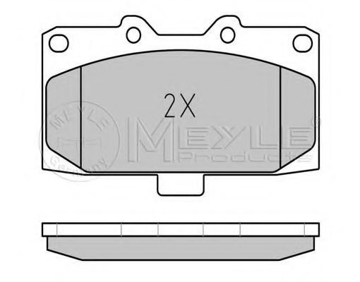 set placute frana,frana disc 2