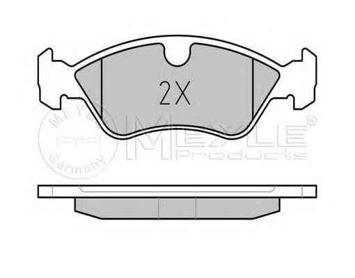 set placute frana,frana disc 2