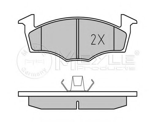 set placute frana,frana disc 2