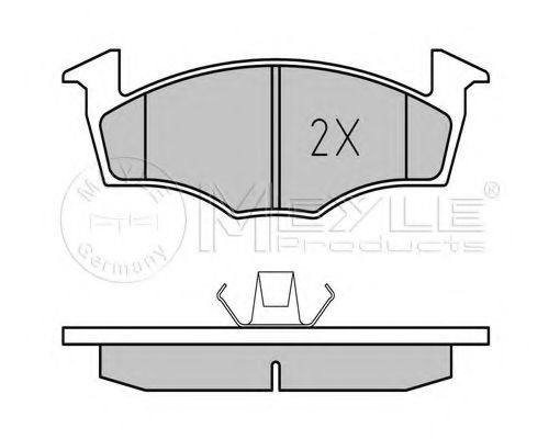 set placute frana,frana disc 2