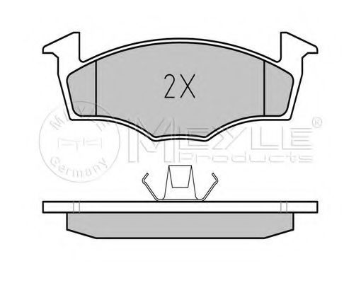 set placute frana,frana disc 2