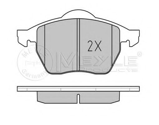 set placute frana,frana disc 2