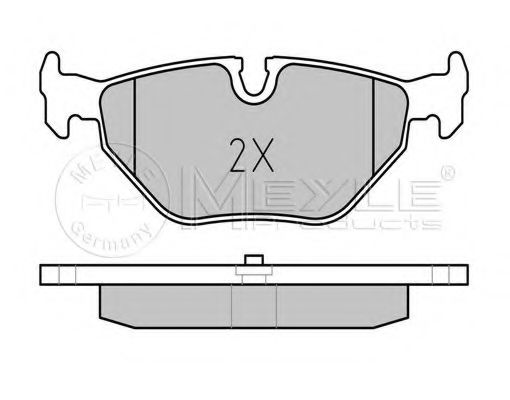 set placute frana,frana disc 2