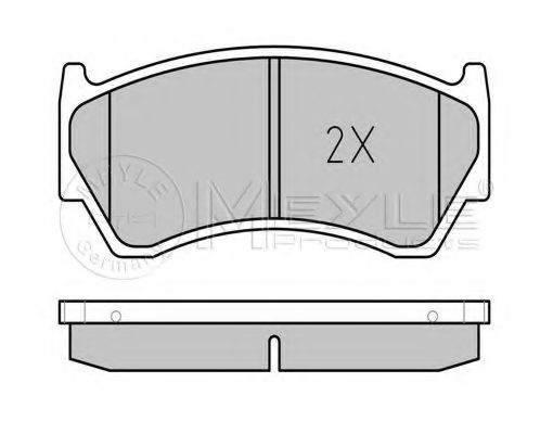 set placute frana,frana disc 2