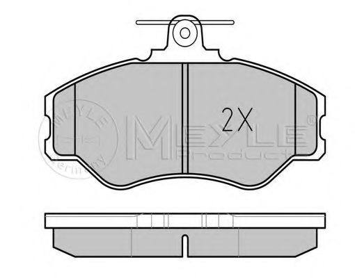 set placute frana,frana disc 2