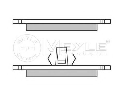 set placute frana,frana disc 2