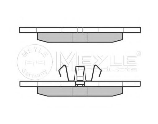 set placute frana,frana disc 2