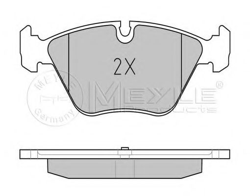 set placute frana,frana disc 2