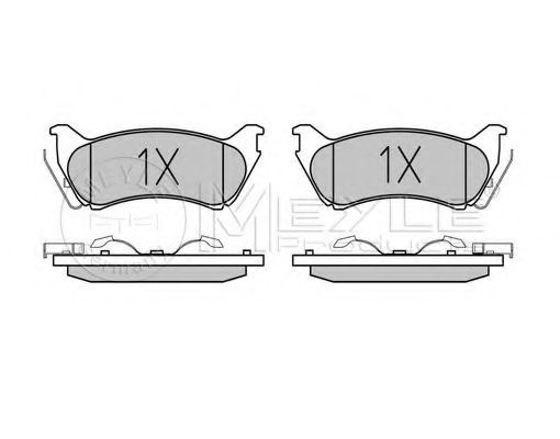 set placute frana,frana disc 2