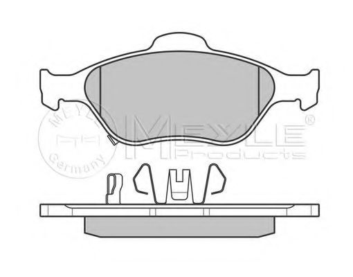 set placute frana,frana disc 2