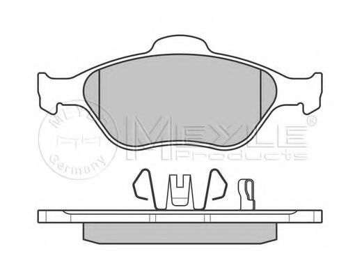 set placute frana,frana disc 3