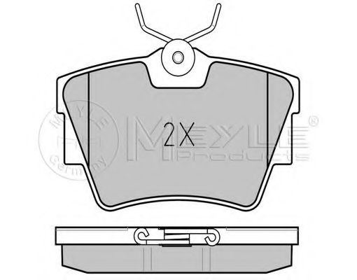 set placute frana,frana disc 2