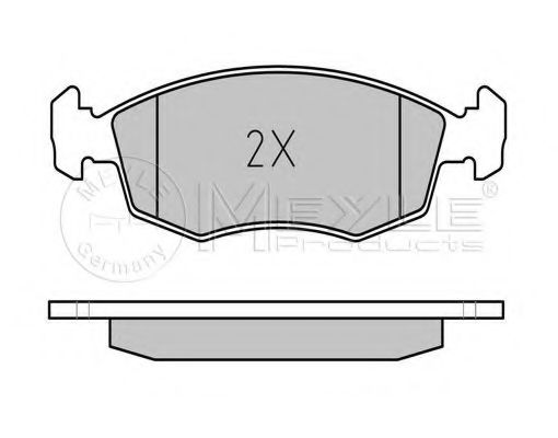 set placute frana,frana disc 2
