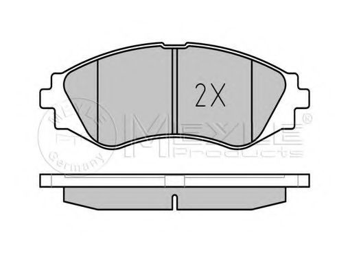 set placute frana,frana disc 2