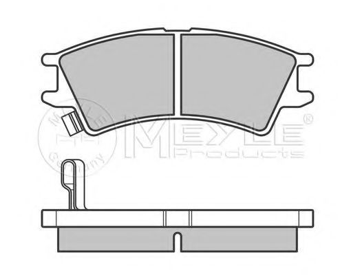 set placute frana,frana disc 2