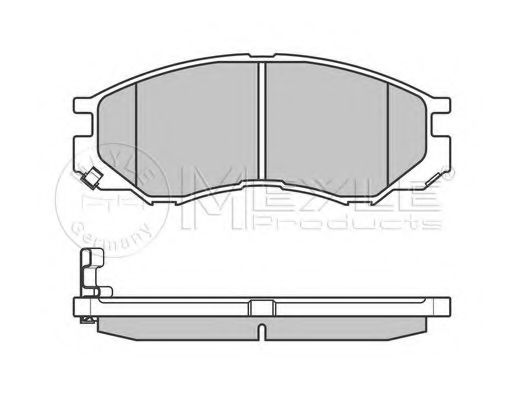 set placute frana,frana disc 2