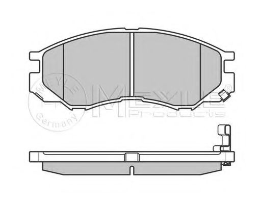 set placute frana,frana disc 3