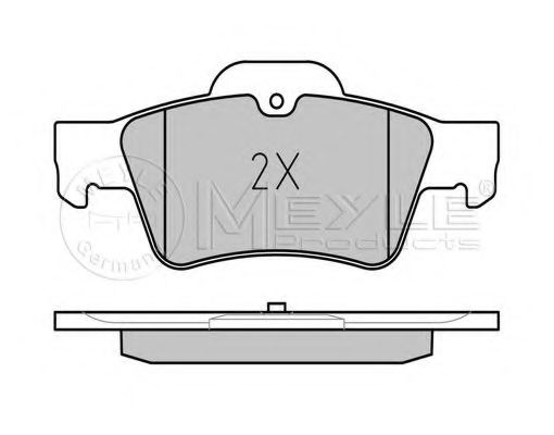 set placute frana,frana disc 2