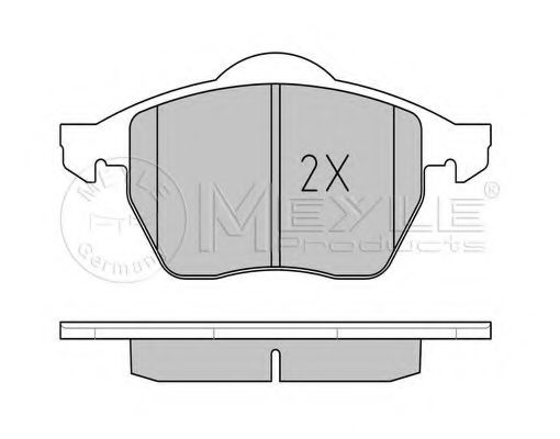 set placute frana,frana disc 2